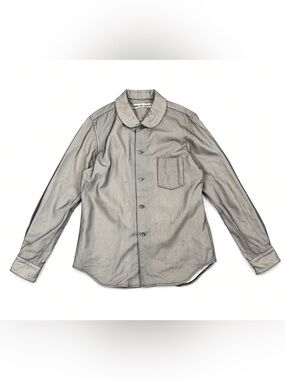 Comme des Garcons Peter Pan Collar Shirt Gray Japan